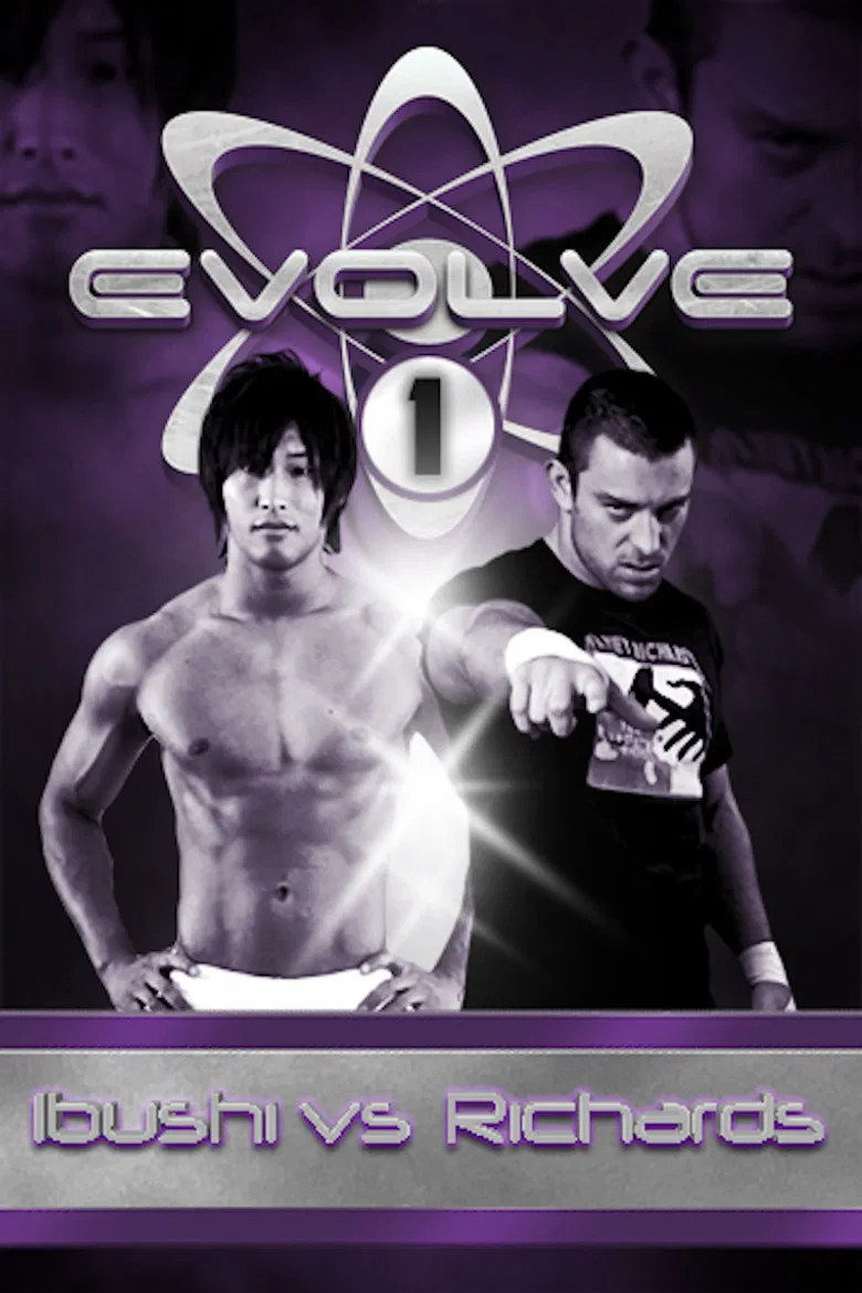 EVOLVE 1: Ibushi vs. Richards poster background
