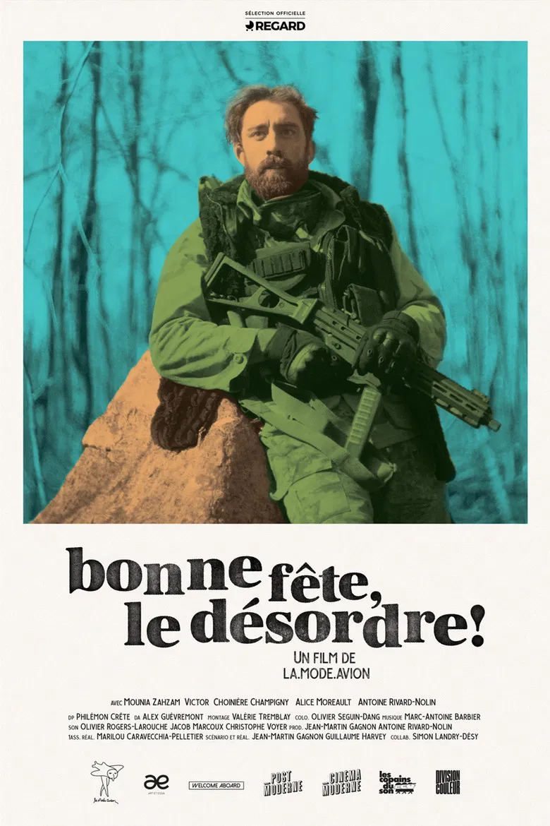 Bonne fête, le désordre! poster background
