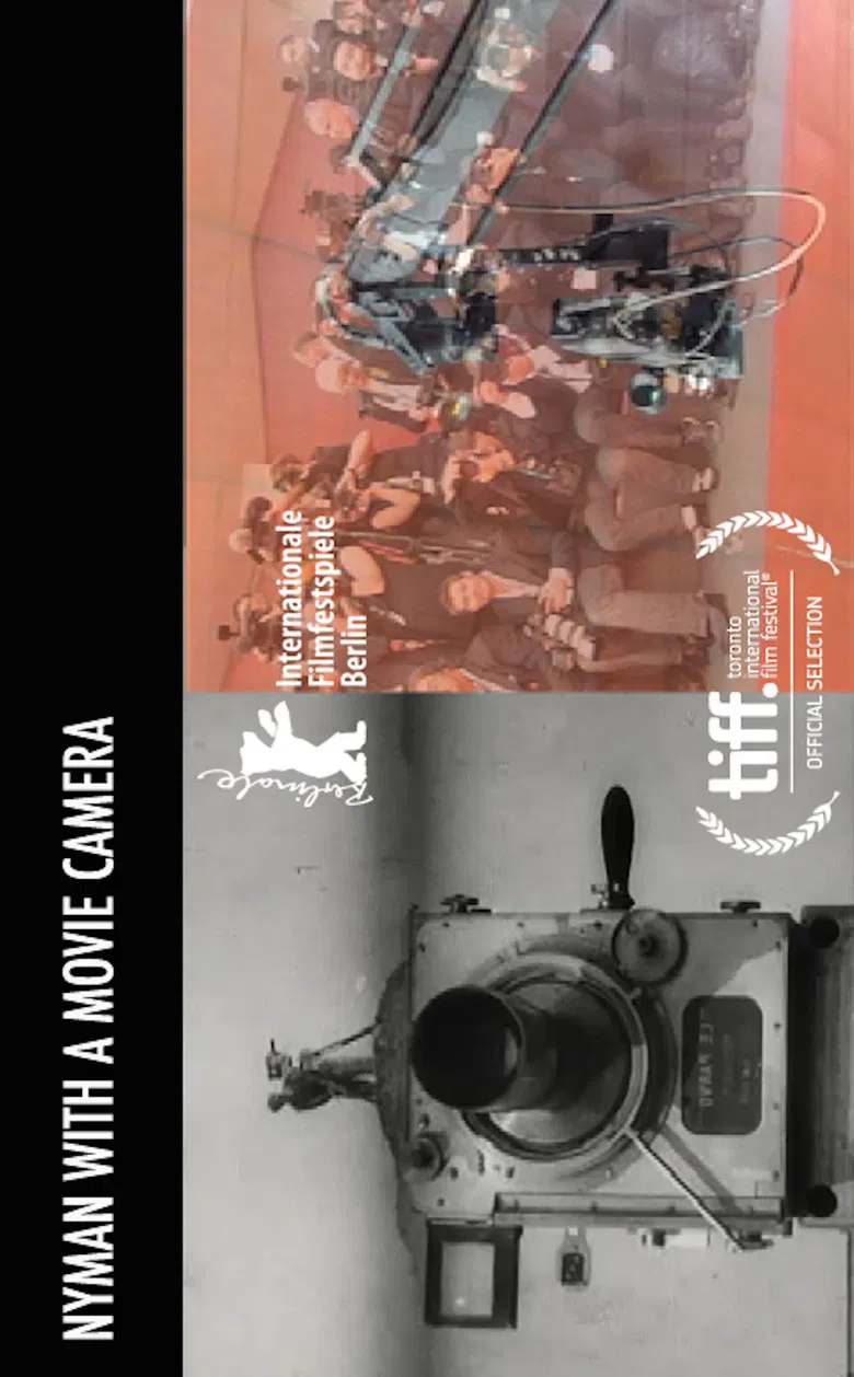 NYman with a Movie Camera poster background