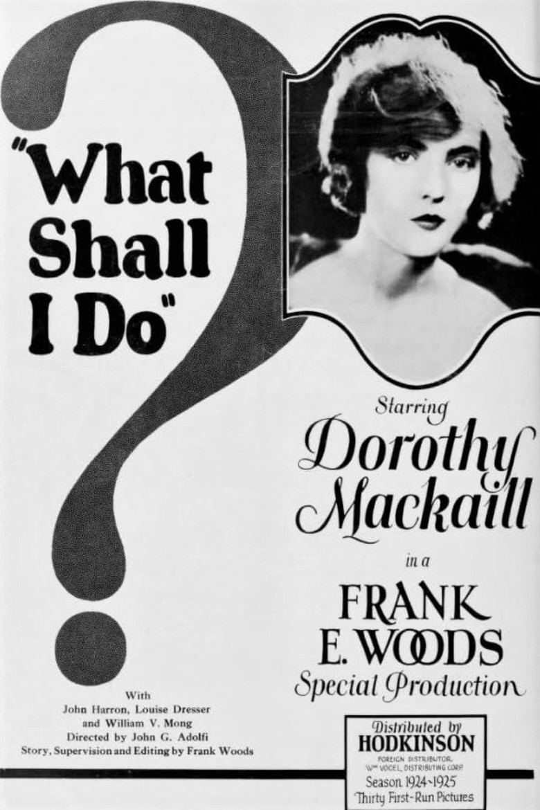 What Shall I Do? poster background