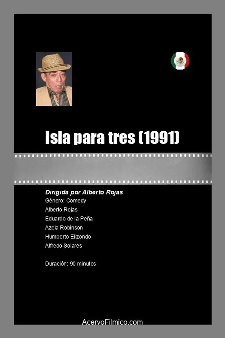 Isla para tres poster background