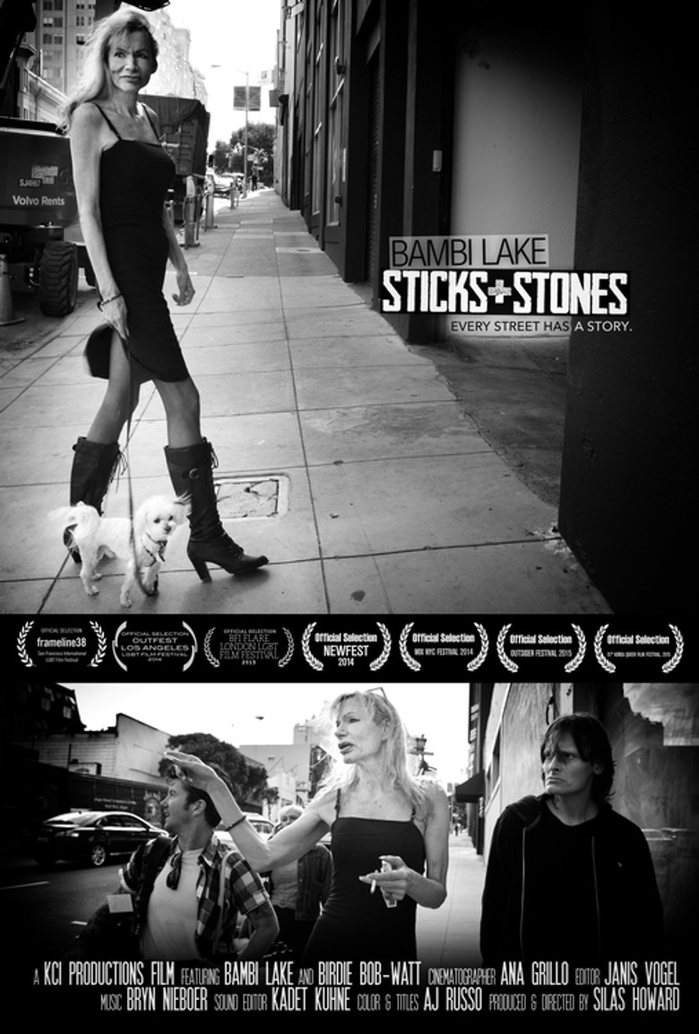 Sticks & Stones poster background
