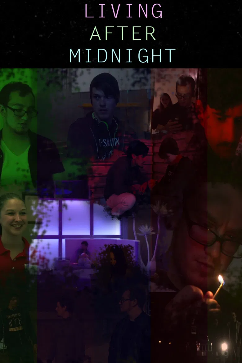Living After Midnight poster background