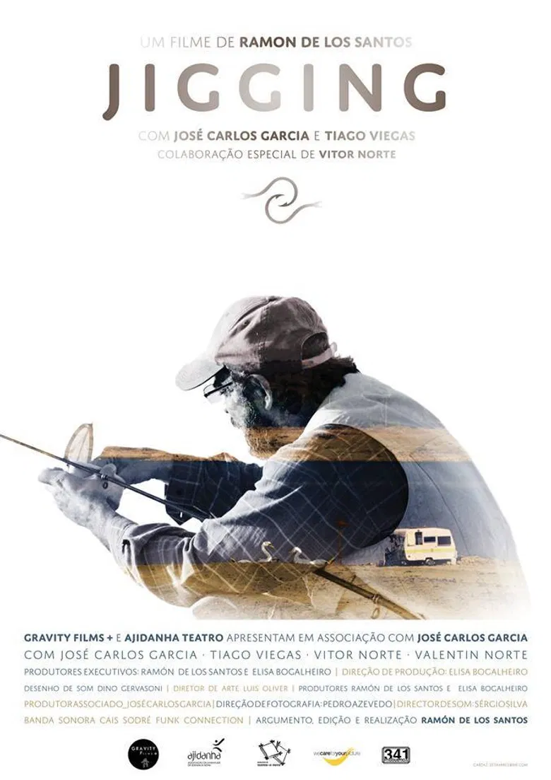 Jigging poster background