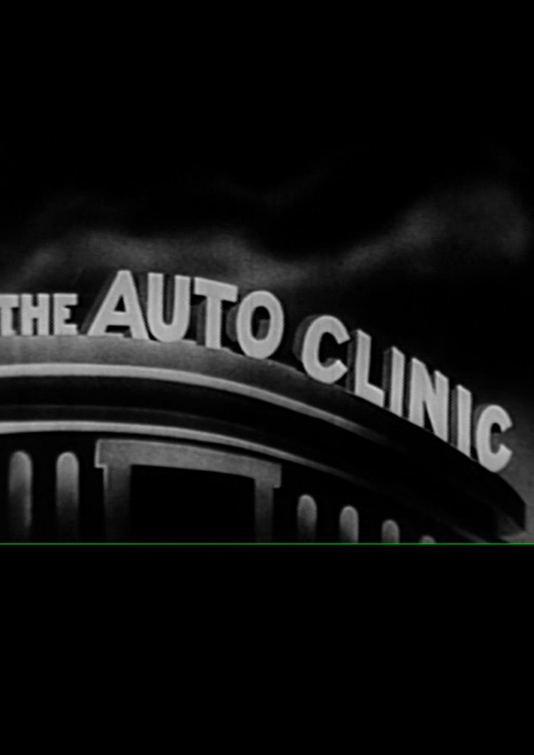 The Auto Clinic poster background
