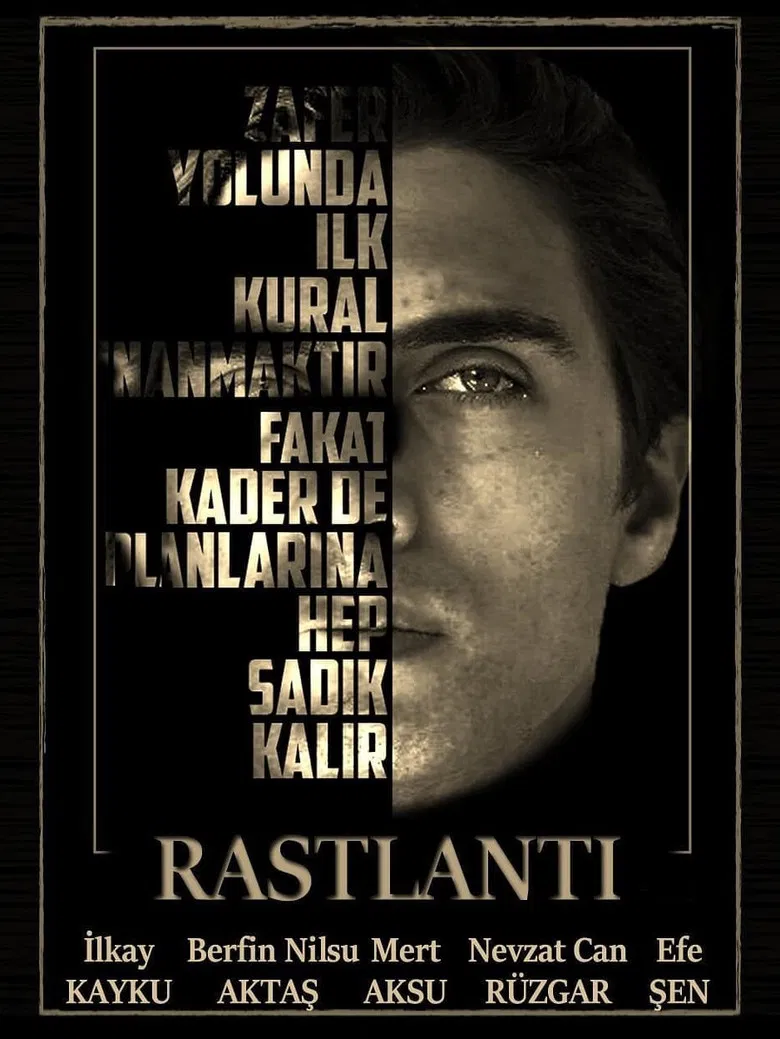 Rastlantı poster background