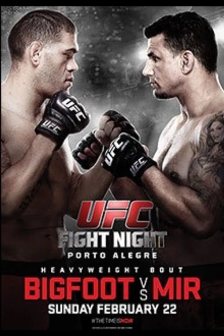UFC Fight Night 61: Bigfoot vs. Mir poster background
