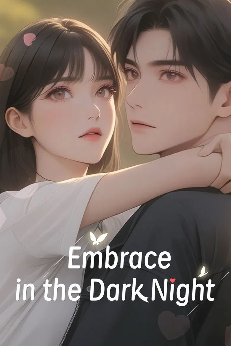 Embrace in the Dark Night poster background