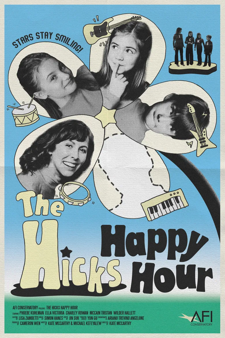The Hicks Happy Hour poster background