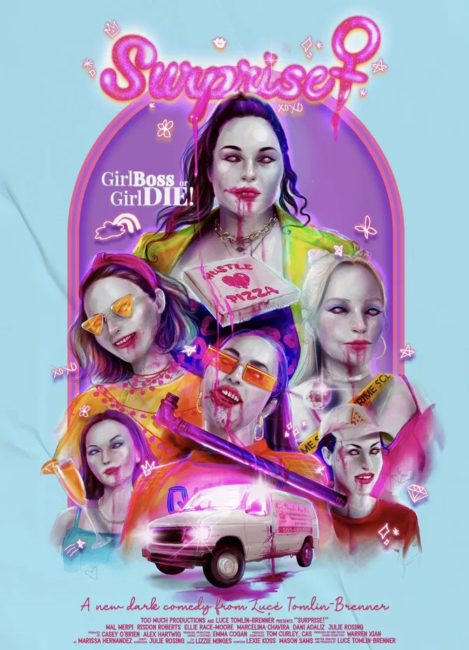 Surprise! poster background