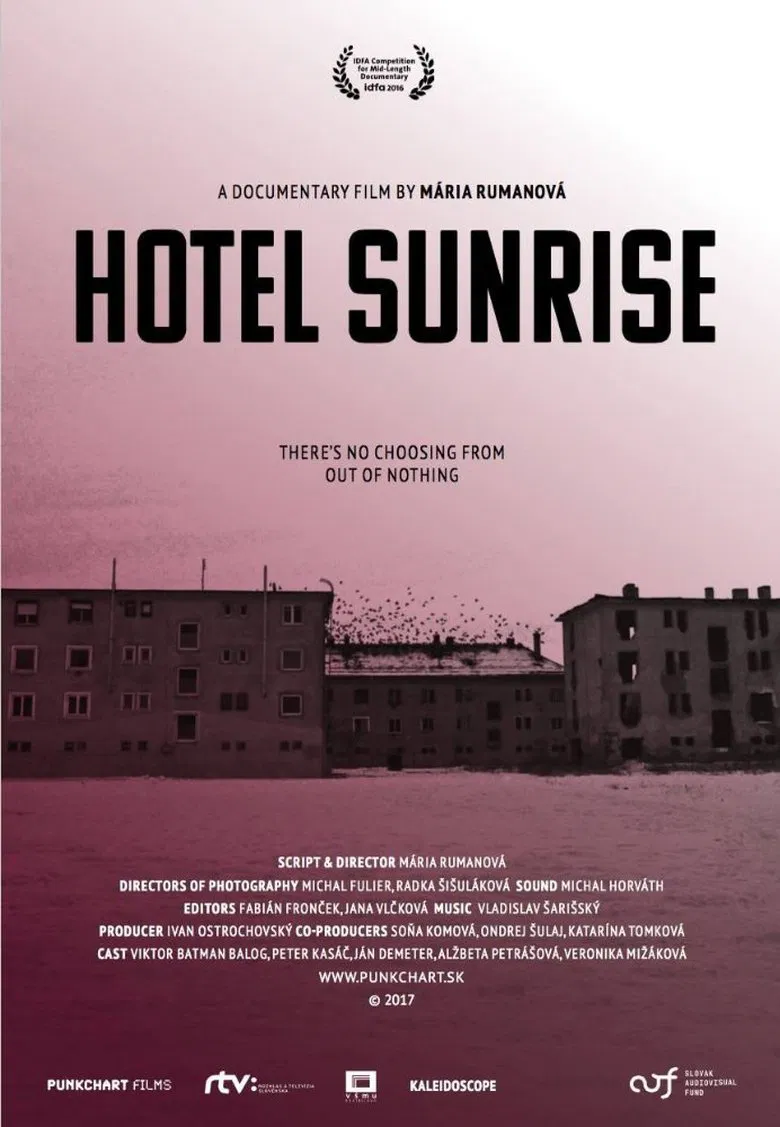 Hotel Sunrise poster background