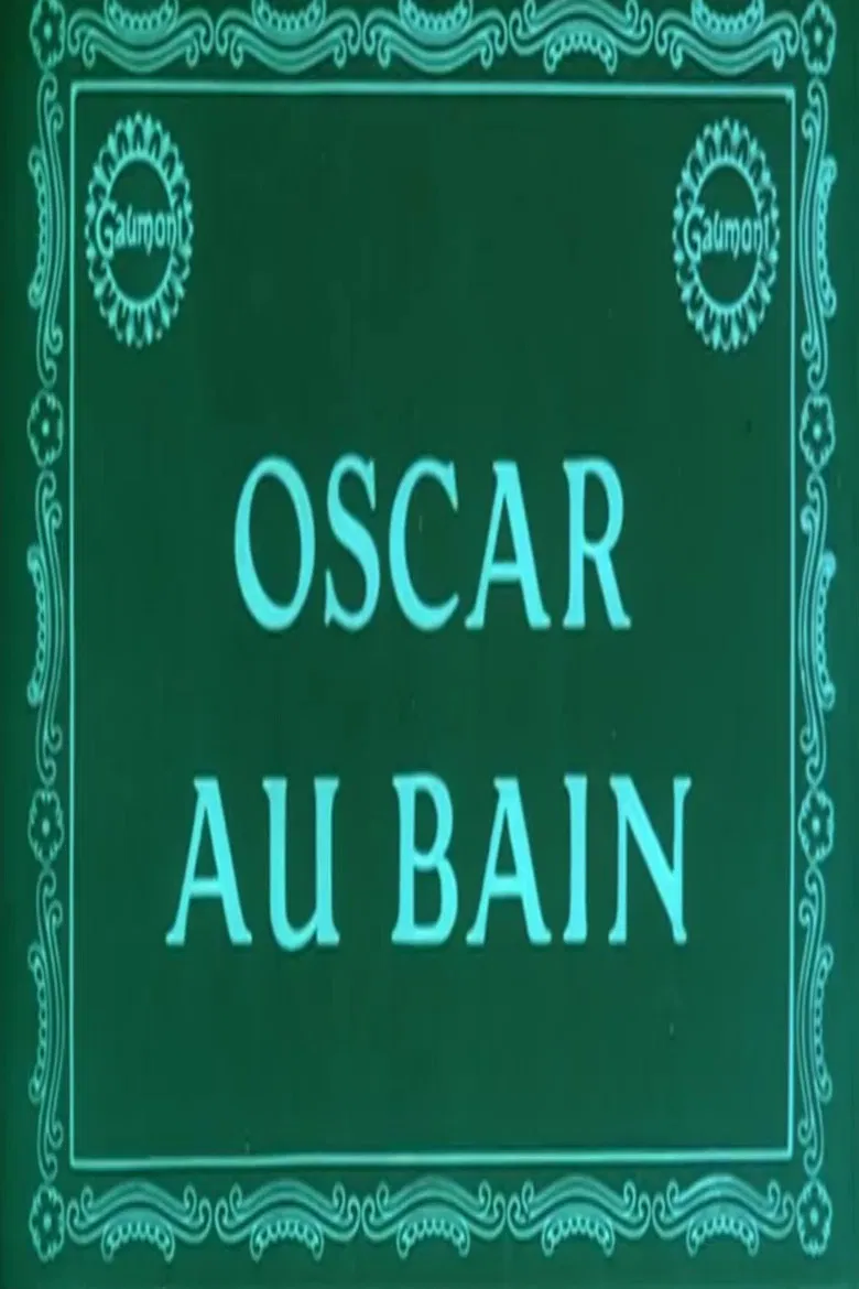 Oscar at the Bath poster background