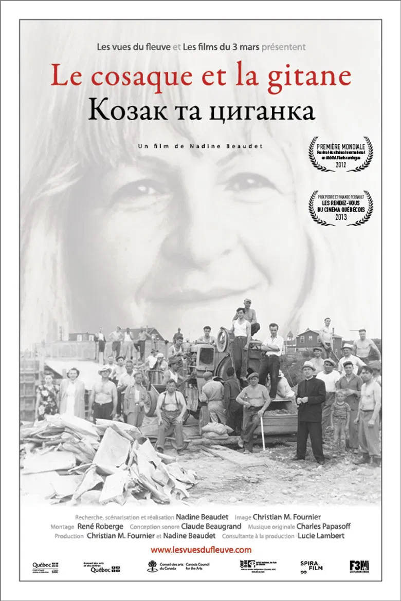 The Cossack and the Gypsy poster background