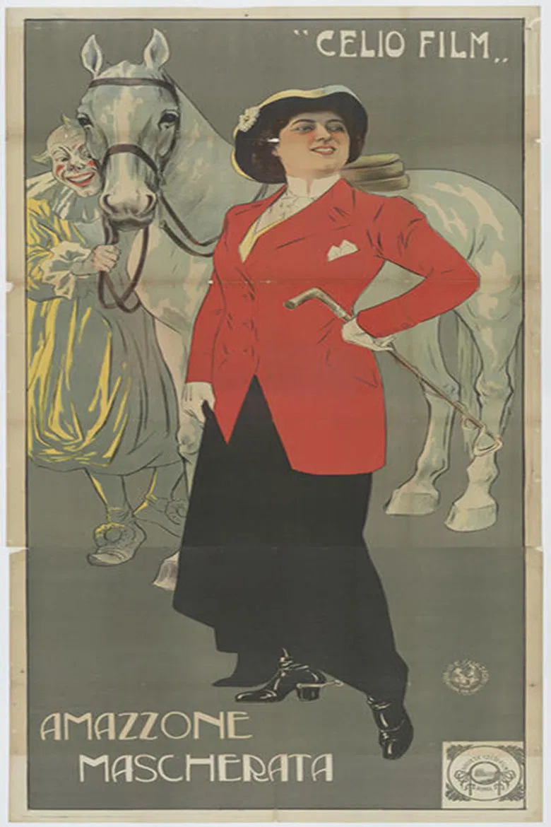 The Masked Amazon poster background