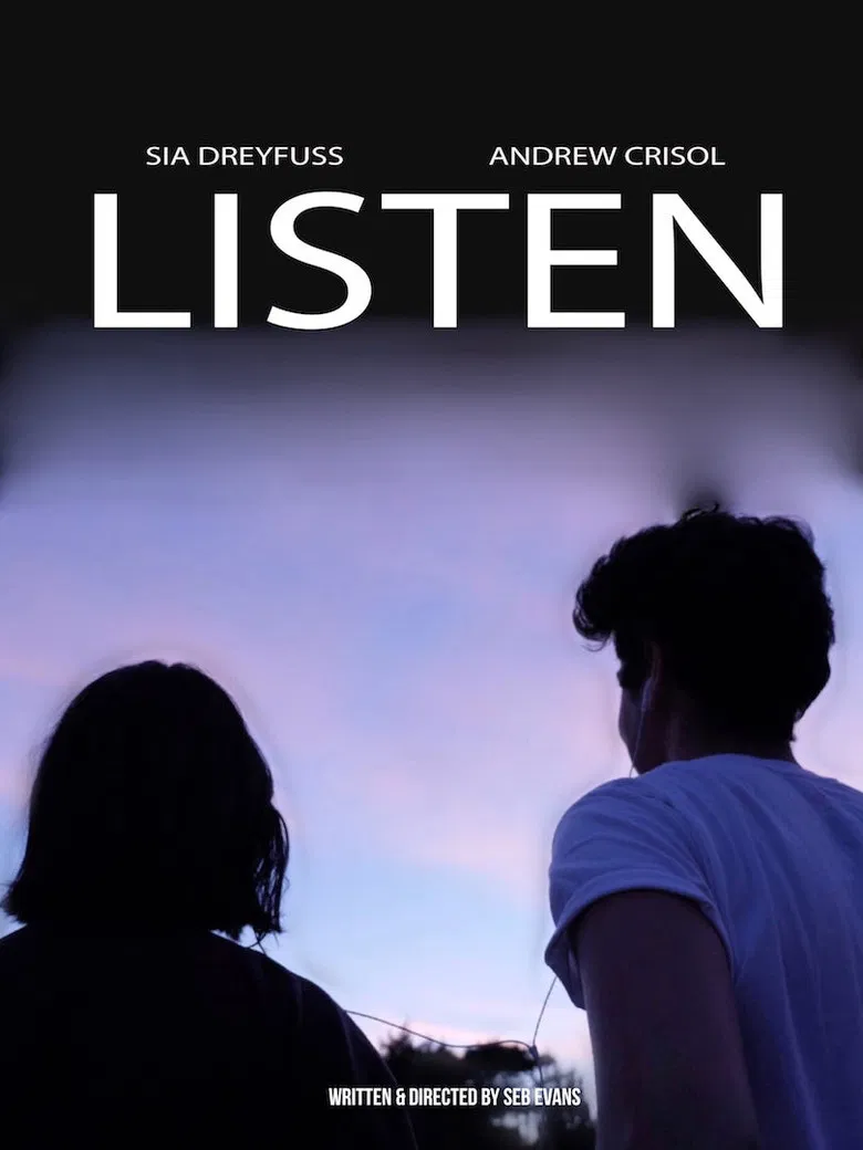 Listen poster background