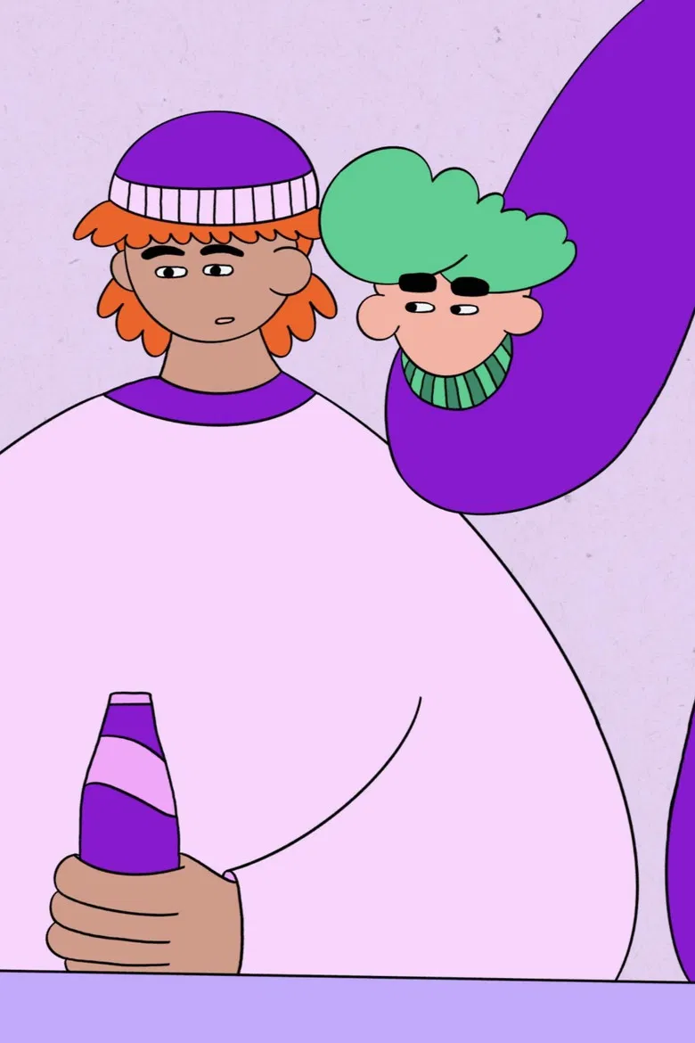 Verzerrt poster background