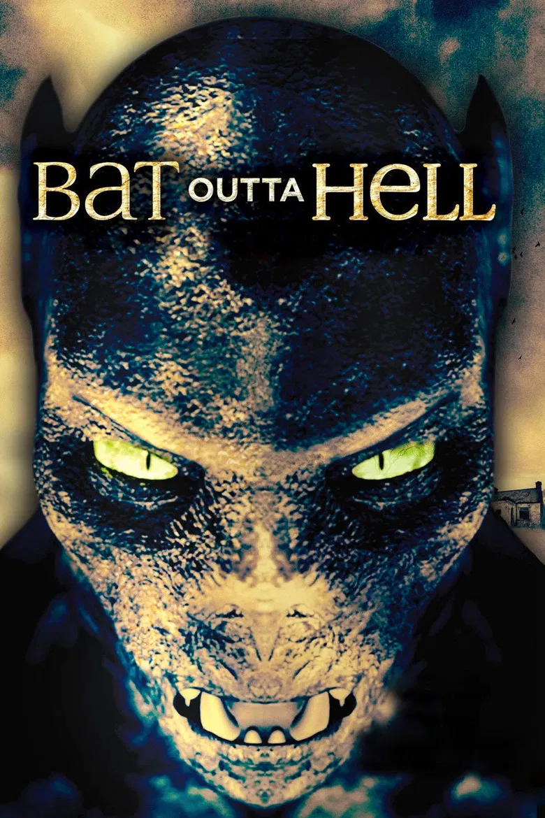 Like a Bat Outta Hell poster background