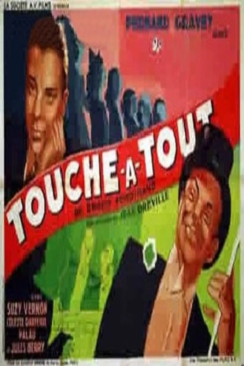 Touche-à-tout poster background