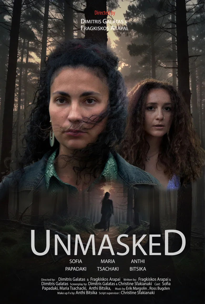 Unmasked poster background