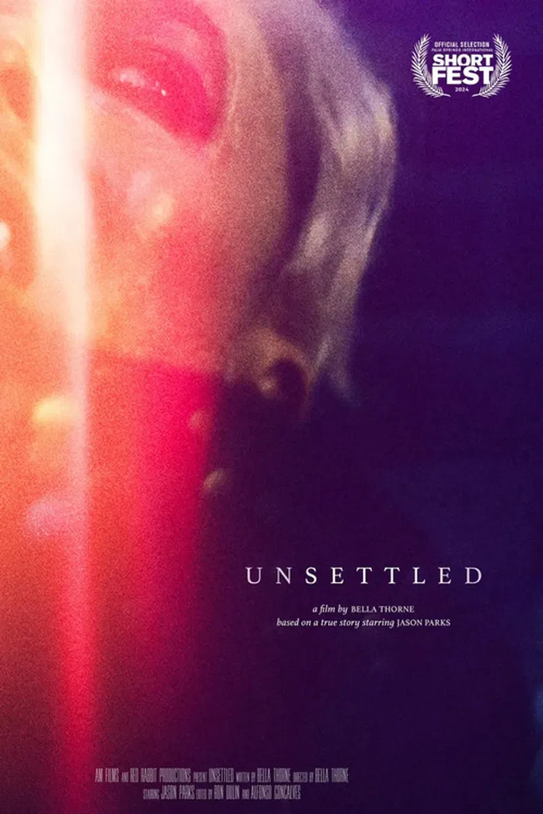 Unsettled poster background