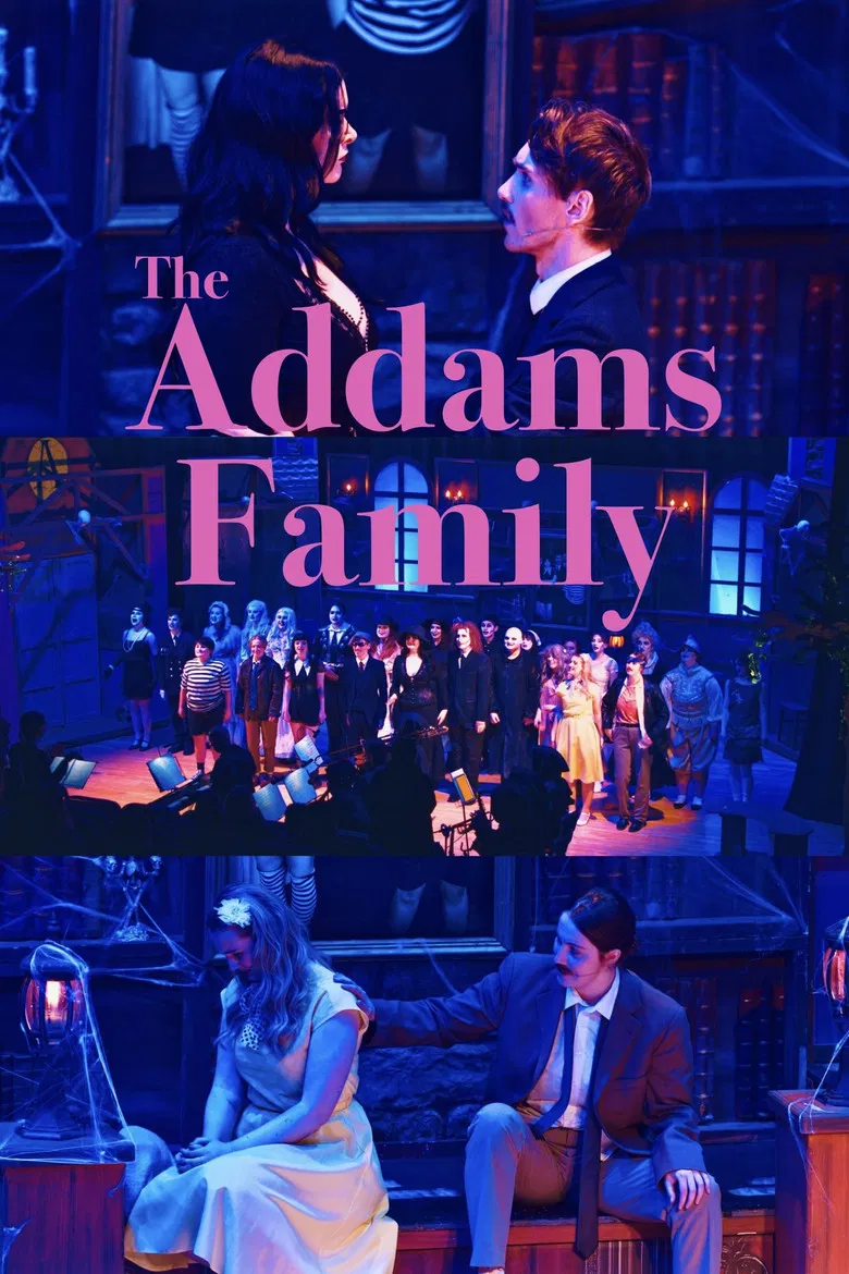 The Addams Family poster background