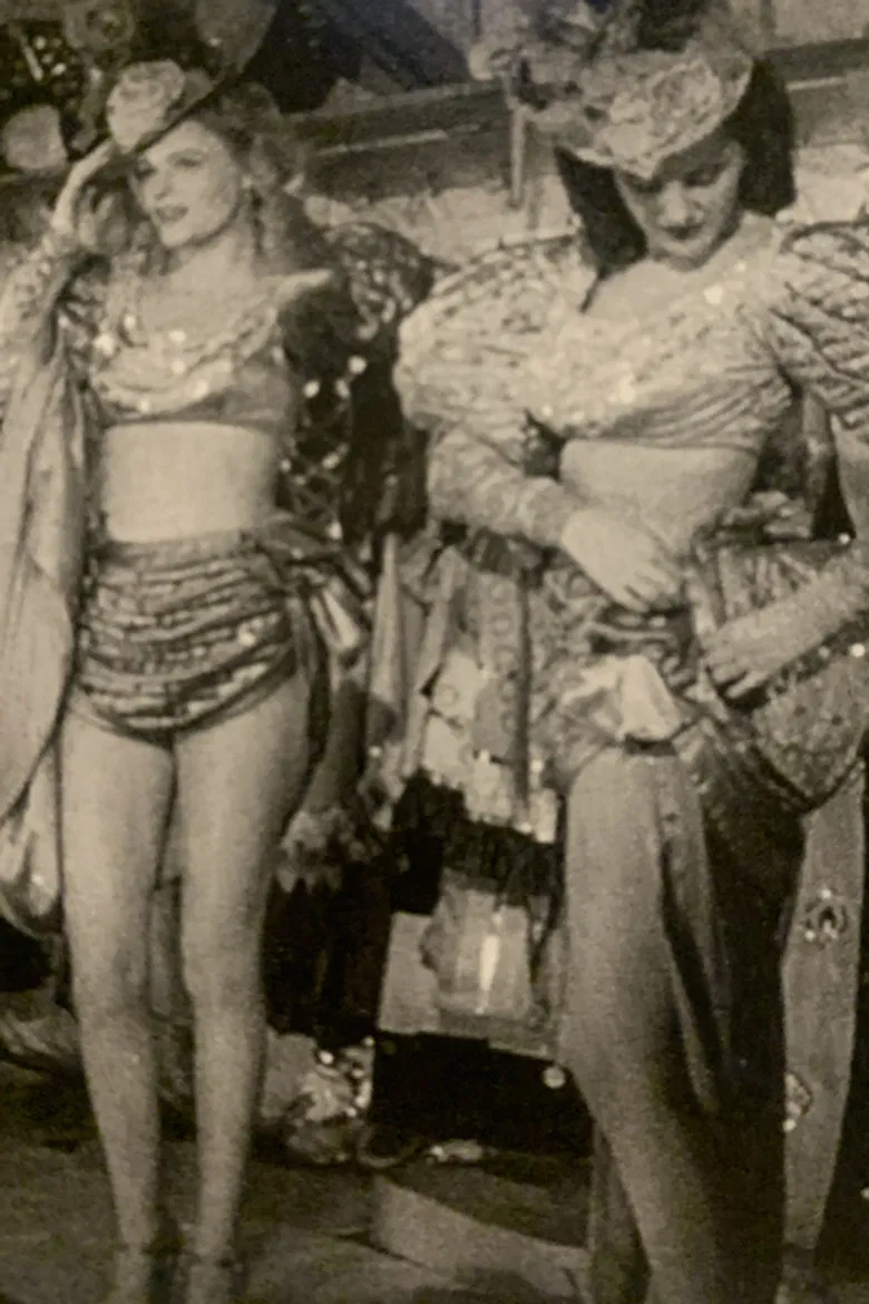 Behind the Footlights poster background