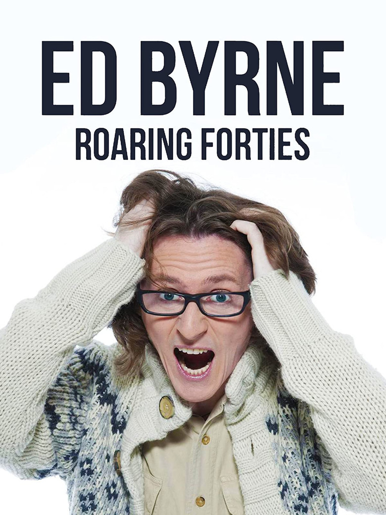 Ed Byrne: Roaring Forties poster background