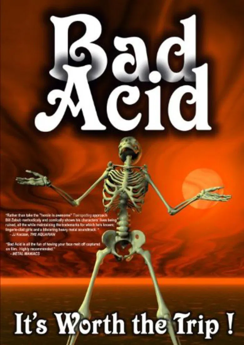 Bad Acid poster background