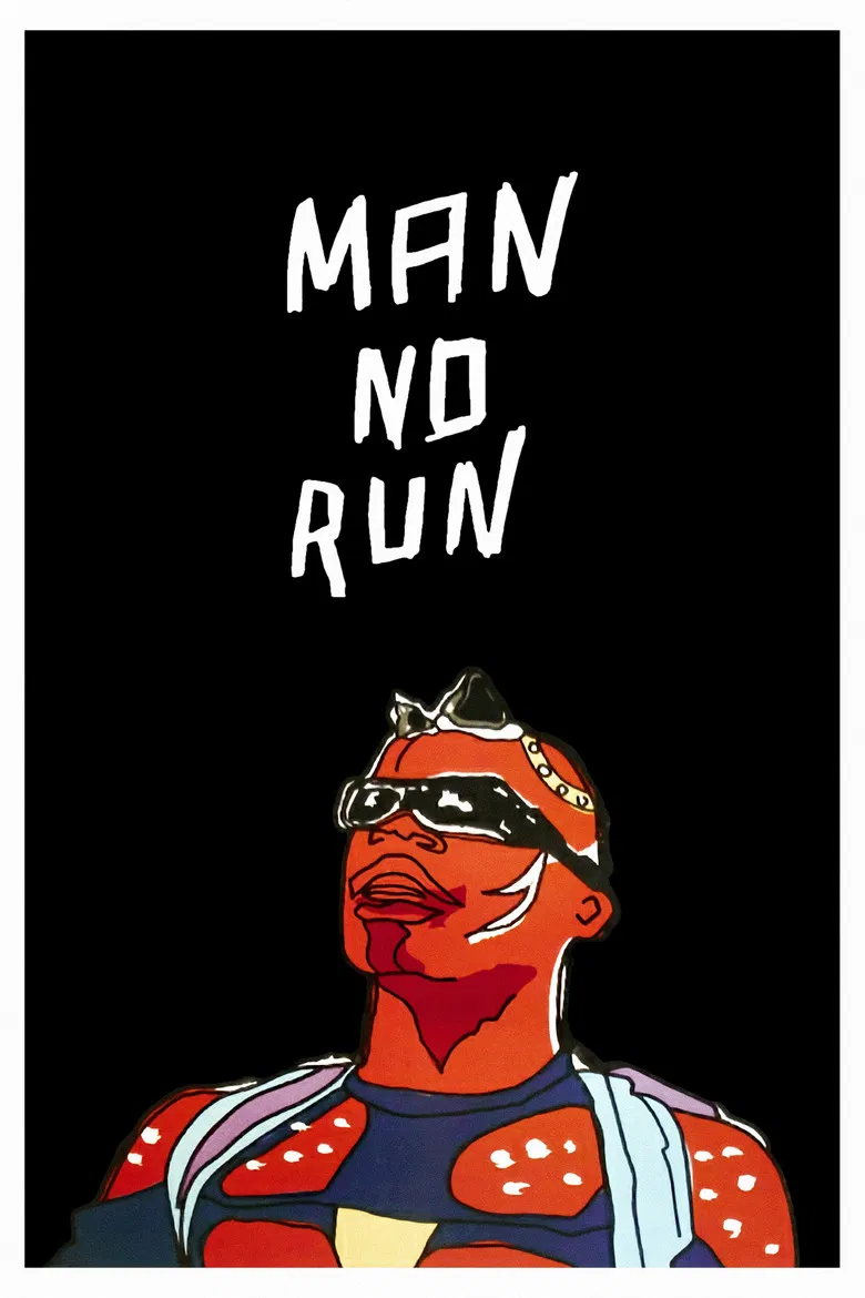 Man No Run poster background