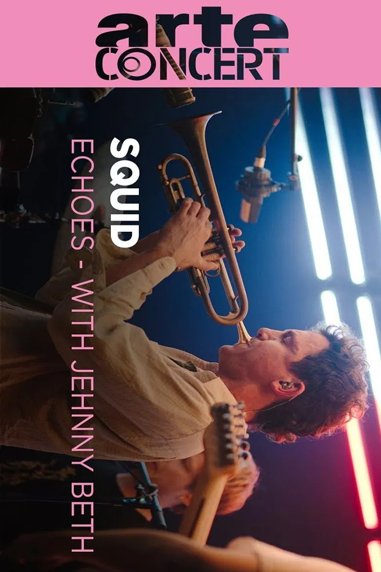 Squid Echoes with Jehnny Beth poster background