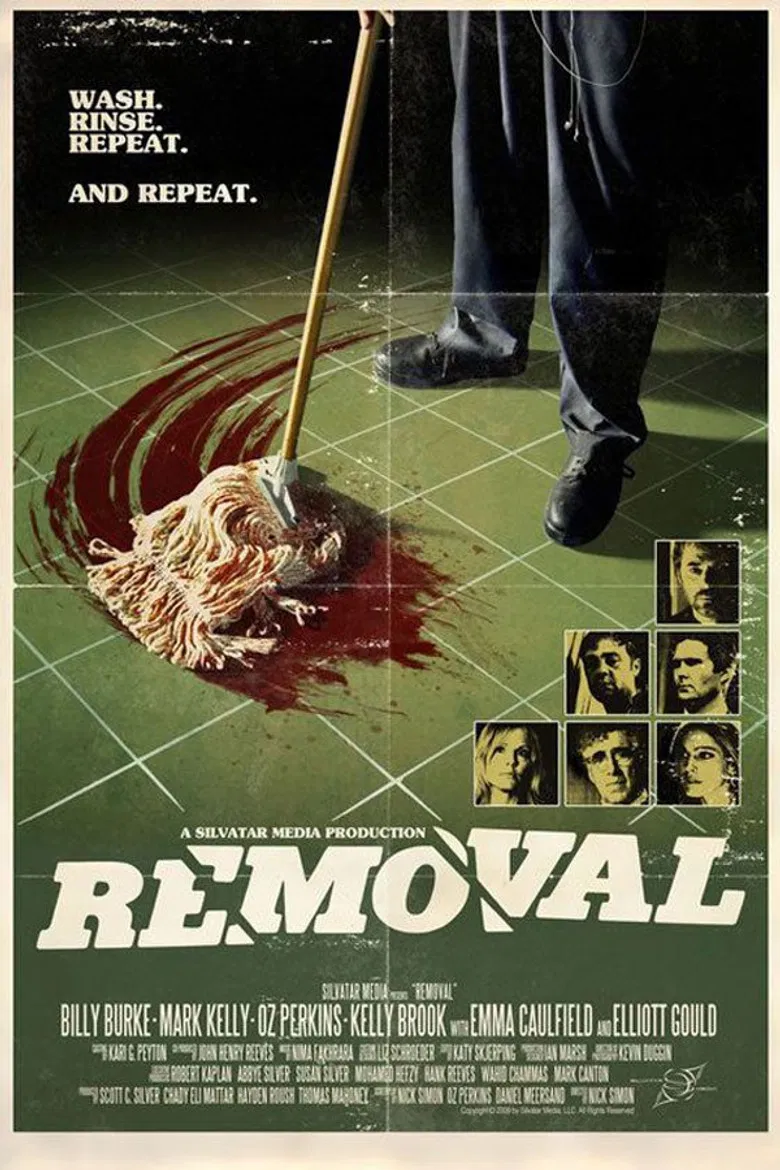 Removal poster background