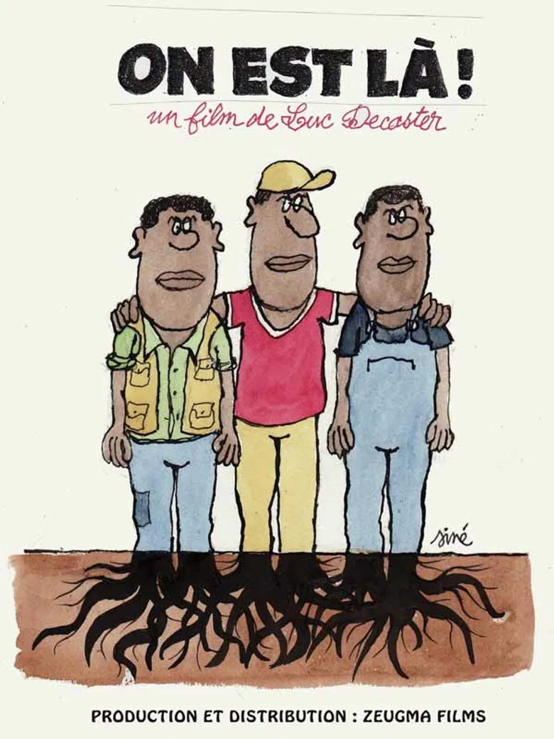 On est là ! poster background