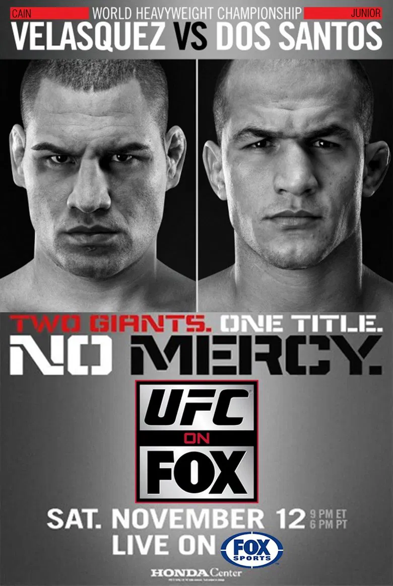UFC on Fox 1: Velasquez vs. Dos Santos poster background