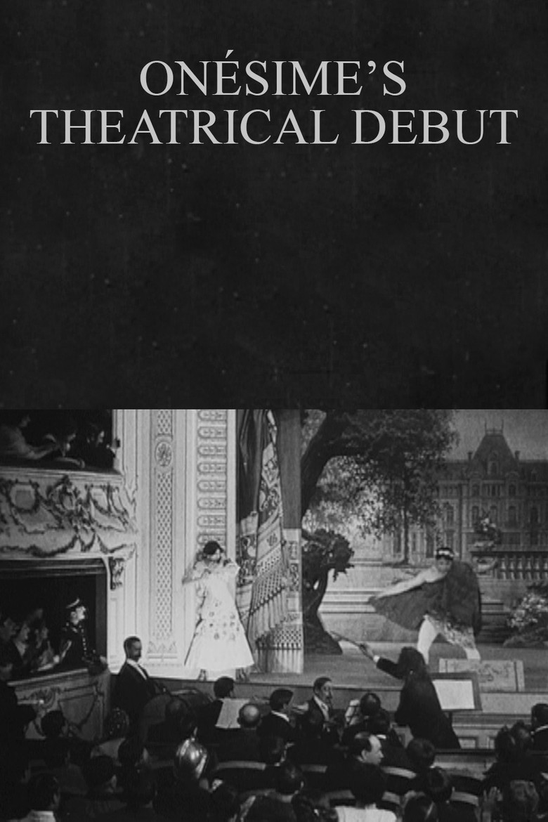Onésime's Theatrical Debut poster background