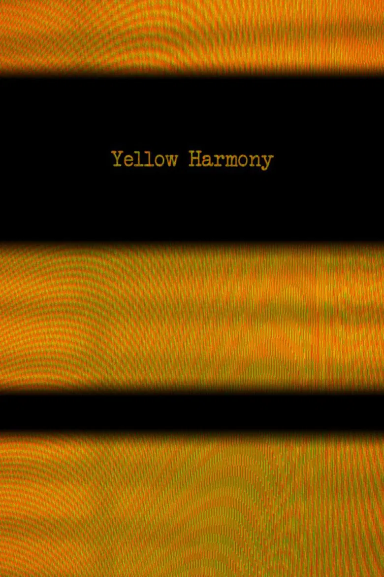 Yellow Harmony poster background