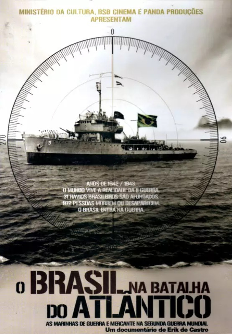 O Brasil na Batalha do Atlântico poster background