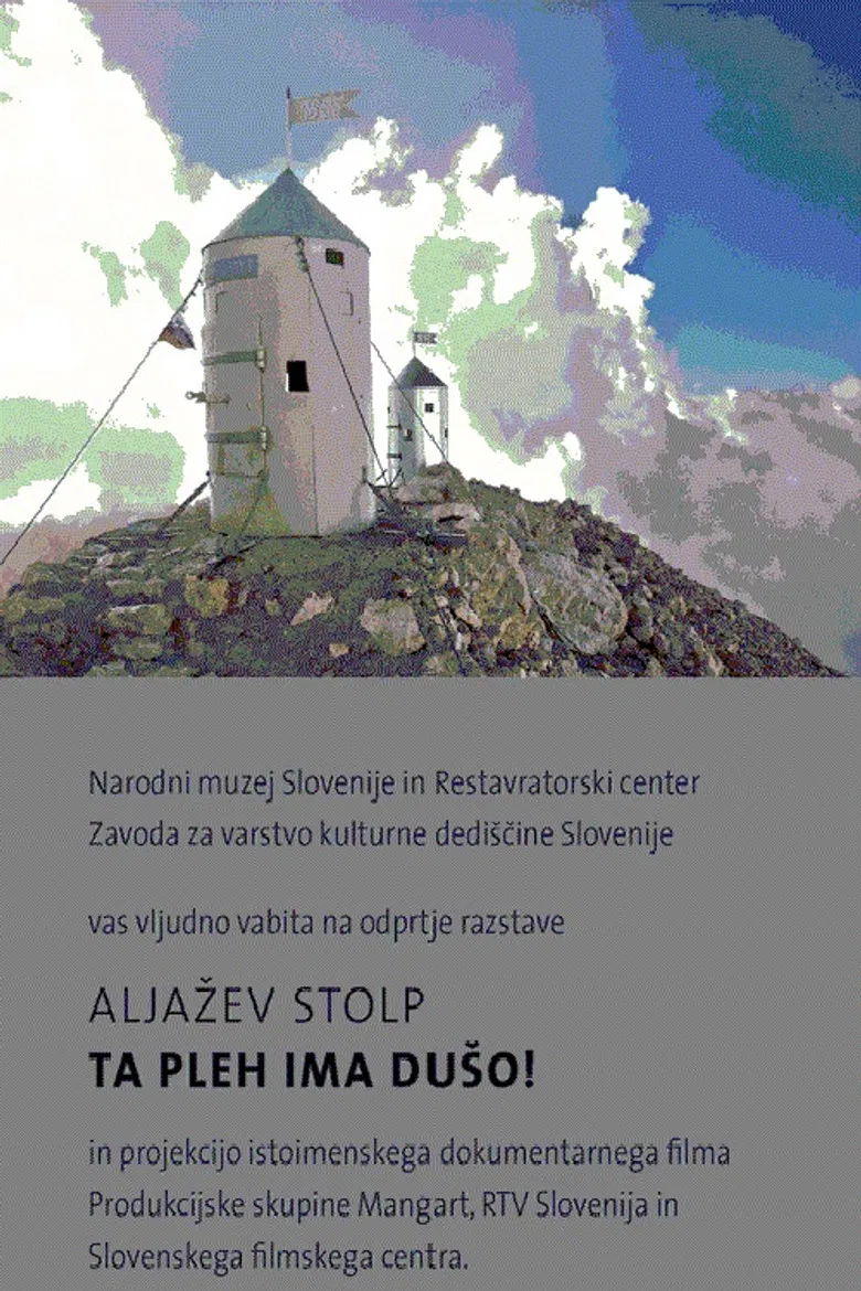 Aljaž Tower: That Tin Has a Soul poster background