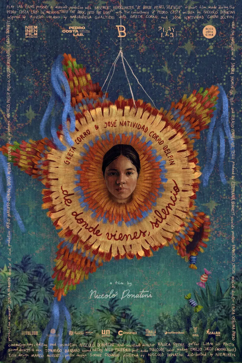 Where do you come from, Silence poster background