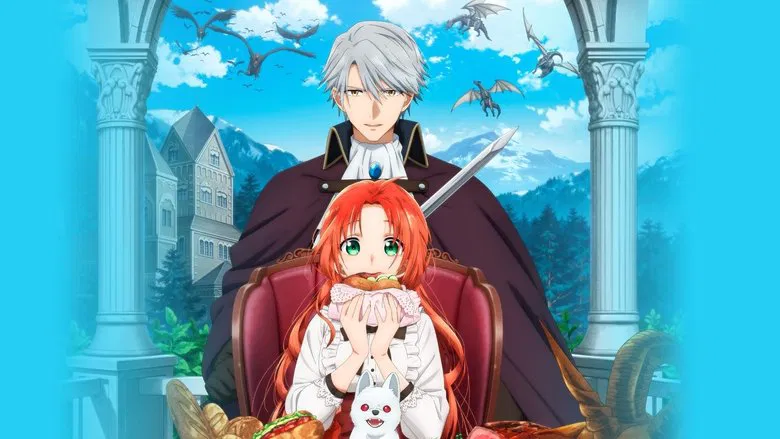 Melphiera inspecting a monster ingredient with culinary curiosity