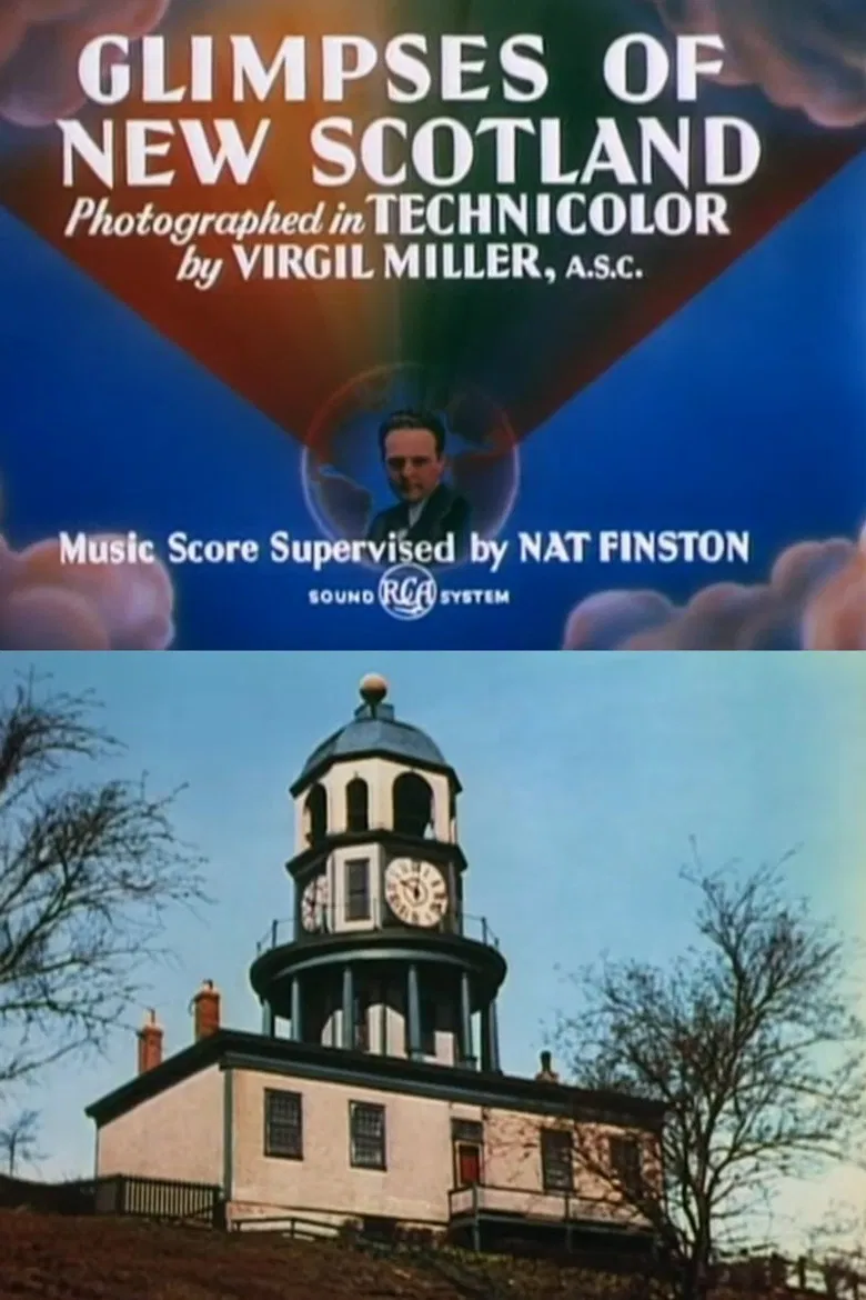 Glimpses of New Scotland poster background