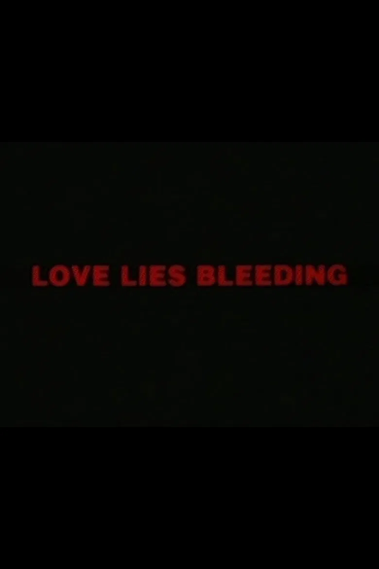 Love Lies Bleeding poster background