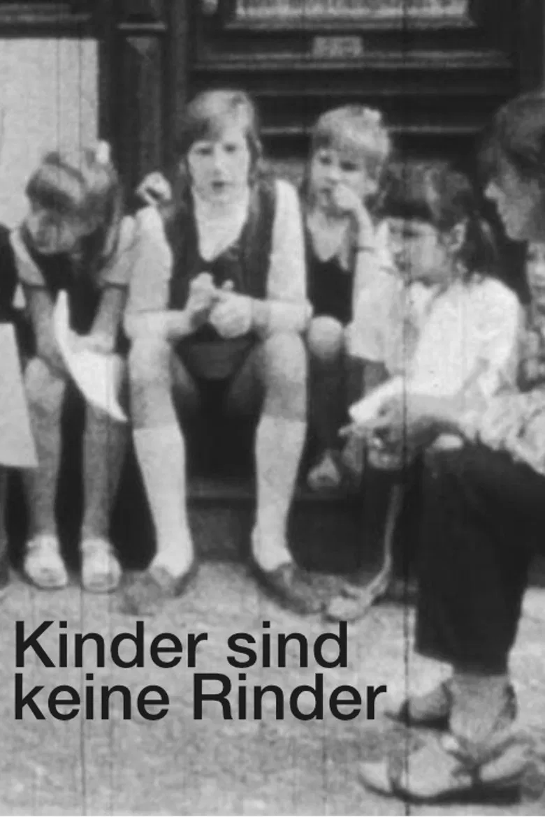 Kinder sind keine Rinder poster background
