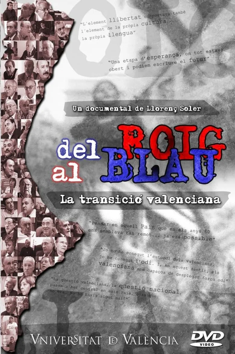 Del roig al blau (La transició valenciana) poster background