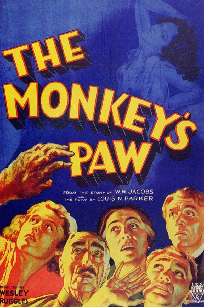 The Monkey's Paw poster background