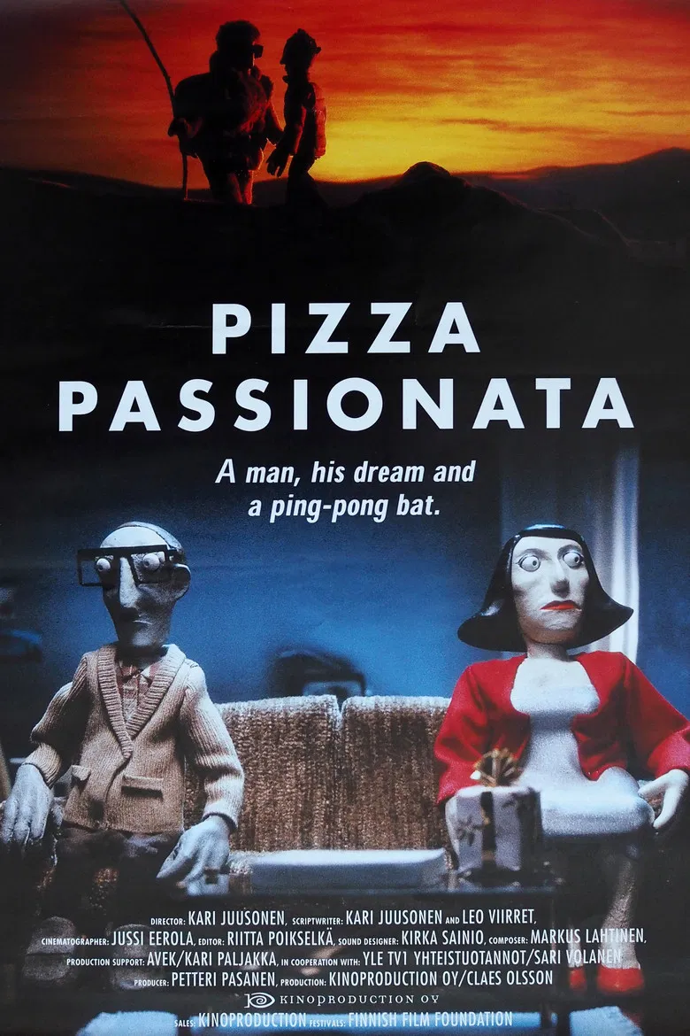 Pizza Passionata poster background