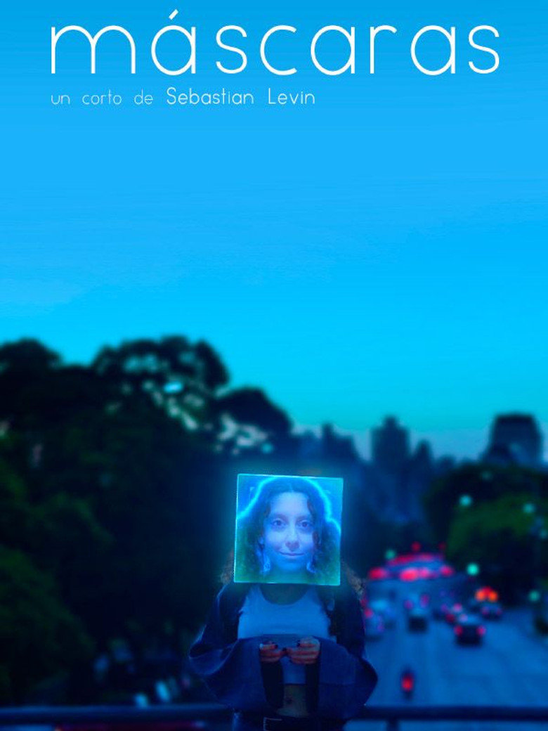 Masks poster background