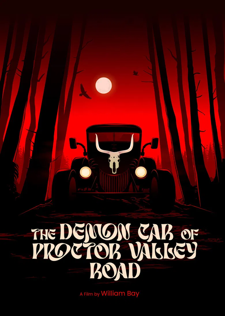 The Demon Car of Proctor Valley Road poster background