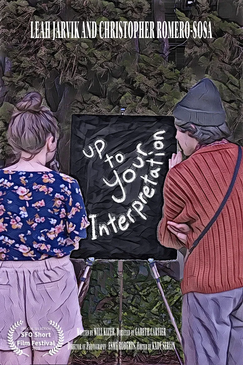 Up to Your Interpretation poster background