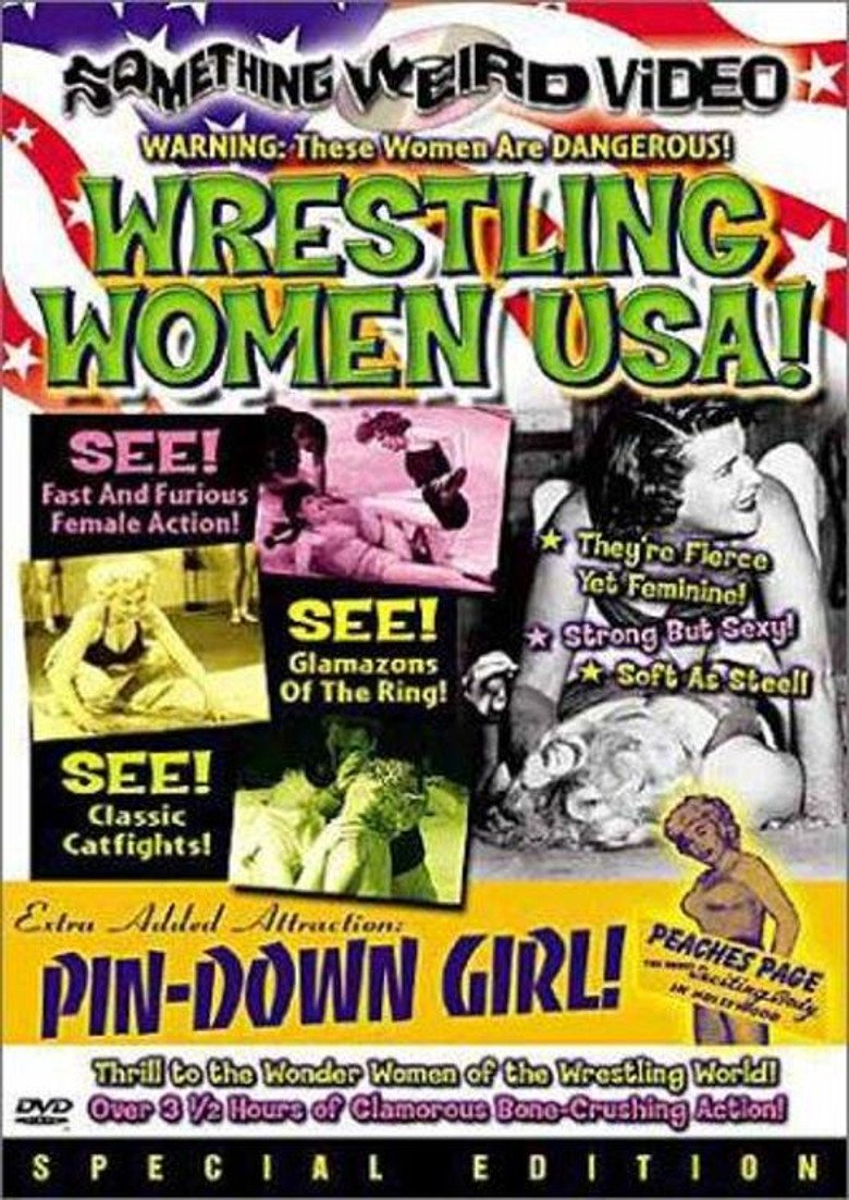 Wrestling Women USA! poster background