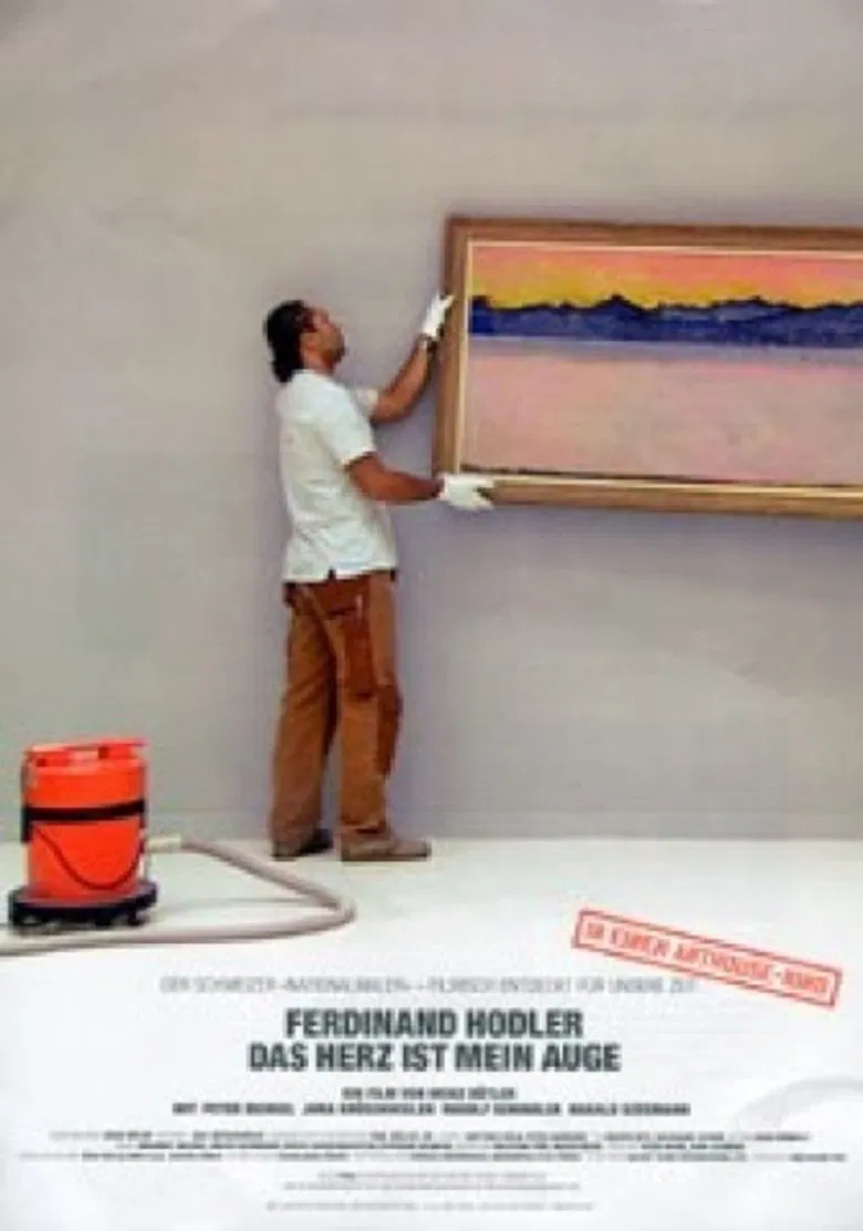 Ferdinand Hodler - The Heart Is My Eye poster background